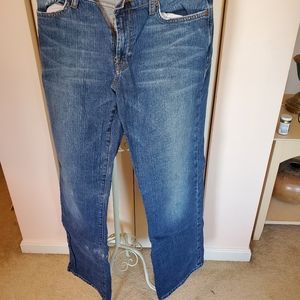 Lucky brand faded jeans size 10